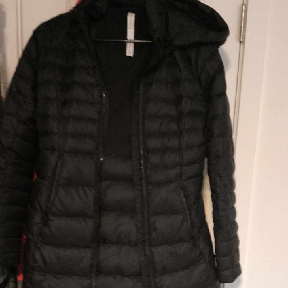 Lululemon Athletica Black Puffer Jacket